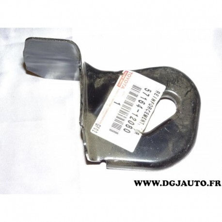 Support gauche renfort traverse avant 5716412080 pour toyota corolla de 1991 à 2000 spacio trueno