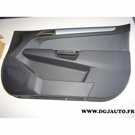 Panneau de porte garniture avant droite anthracite 13153882 pour opel astra H version 5 portes dont break