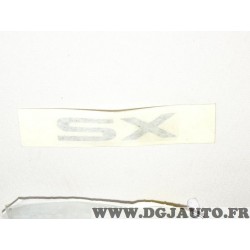 Etiquette autocollante SX 96644532 pour chevrolet spark matiz SX