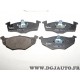 Jeux 4 plaquettes de frein avant montage volkswagen 598488 pour seat arosa skoda fabia roomster volkswagen fox polo 3 III lupo