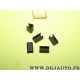 Lot 2 agrafes clips fixation moulure revetement exterieur 30851414 pour volvo S40 V40