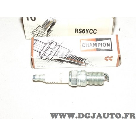 Lot 4 bougies allumage RS6YCC pour citroen BX LNA visa peugeot 104 205 305 505 renault 21 25 espace 1 2 R21 R25 volvo 760