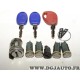 Kit barillets serrure de porte neiman 735241399 pour fiat brava bravo de 1995 à 2001