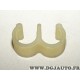 Agrafe support fixation durite radiateur huile 7578670 pour fiat uno 1.4 turbo essence de 1989 à 1995