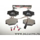 Jeux 4 plaquettes de frein avant montage lucas FSL524 pour fiat tempra tipo uno lancia dedra