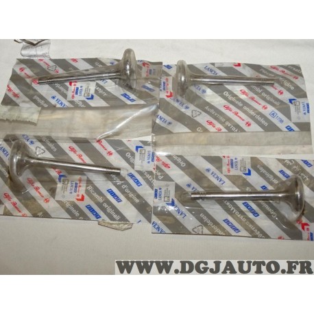 Lot 4 soupapes admission 46527855 pour fiat palio punto 2 II siena doblo 1 strada 1.9D 1.9 D diesel