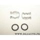 Kit fixation avec joint radiateur de chauffage 77363392 pour alfa romeo 159 brera spider