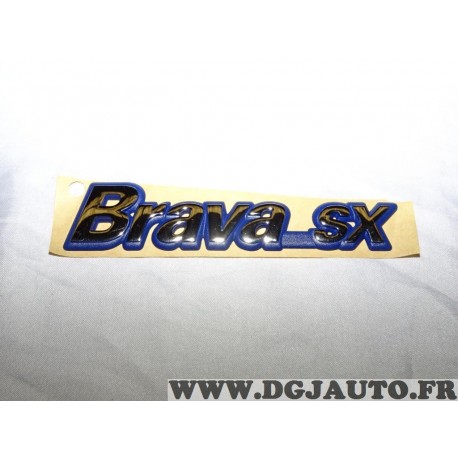 Logo motif ecusson embleme monogramme 7790702 pour fiat brava SX de 1995 à 2001