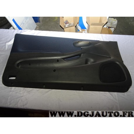 Panneau de porte portiere avant gauche gris bleu 735376067 pour fiat stilo 3 portes de 2003 à 2007 