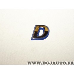 Logo motif monogramme ecuson embleme D 7795234 pour fiat punto 1 D diesel de 1993 à 1997 