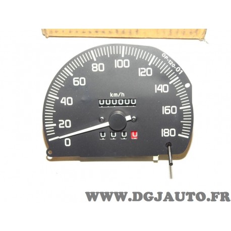 Compteur de vitesse kilometrique tachymetre 9942600 pour fiat uno de 1989 à 1995 