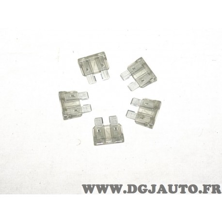 Lot 5 fusibles standard 2A Hella 8JS711683-841 pour renault peugeot citroen volkswagen audi skoda seat fiat lancia alfa romeo m