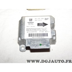 Centrale airbag boitier electronique siemens 5WK42925 9195635 pour opel astra G zafira A