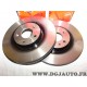 Paire disques de frein avant 284mm diametre ventilé DF6522 pour fiat 500L partir de 2012 