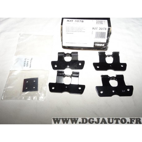 Kit pieds fixation barre de toit KIT3078 pour renault megane 2 II scenic 2 II de 2003 à 2008 