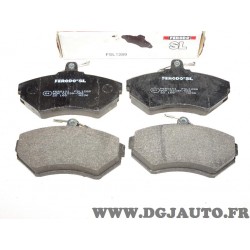 Jeux 4 plaquettes de frein avant montage lucas Ferodo FSL1289 pour audi 80 A4 seat cordoba ibiza 2 II inca toledo 1 volkswagen c