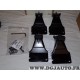 Kit pieds fixation barre de toit Norauto N°18 pour dacia logan partir de 2004 sandero partir de 2008 