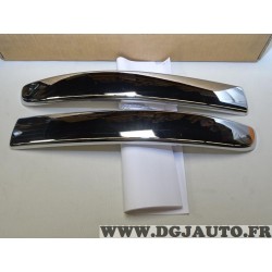 Paire moulures baguette chrome parechocs pare-chocs avant Fiat 50901686 pour fiat 500 