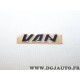 Logo motif embleme ecusson monogramme badge Van Fiat 51707116 pour fiat panda 2 II punto 2 II FL stilo palio weekend