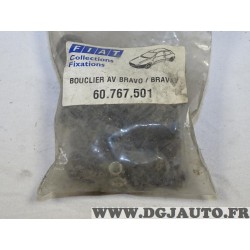 Kit agrafes fixation parechocs pare-chocs avant Fiat 60767501 pour fiat brava bravo 