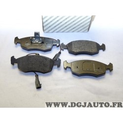 Jeux 4 plaquettes de frein avant montage teves Fiat 71738151 pour fiat palio weekend de 1997 à 2002 