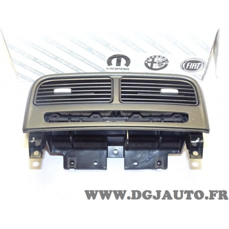 Diffuseur air chauffage central tableau de bord eclat argent Fiat 735452684 pour fiat grande punto de 2005 à 2008 