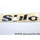 Logo motif embleme badge ecusson monogramme Fiat 46802366 pour fiat stilo de 2001 à 2007 