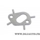 Joint durite echangeur huile Fiat 73501347 pour fiat grande punto evo idea palio punto siena doblo 1 2 I II qubo fiorino 3 4 III