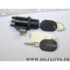 Barillet serrure de porte avant droit Fiat 46840038 pour fiat stilo 3 portes de 2001 à 2007 