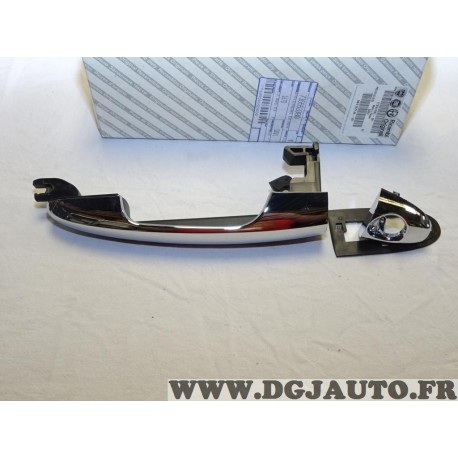 Poignée de porte avant gauche chrome Fiat 735553380 pour fiat 500L de 2012 à 2017 