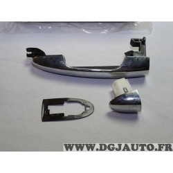 Poignée de porte avant gauche chrome Fiat 735553732 pour fiat 500L de 2012 à 2017 