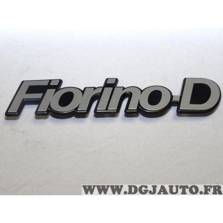 Logo motif embleme badge ecusson monogramme arriere Fiat 7633023 pour fiat fiorino D diesel 