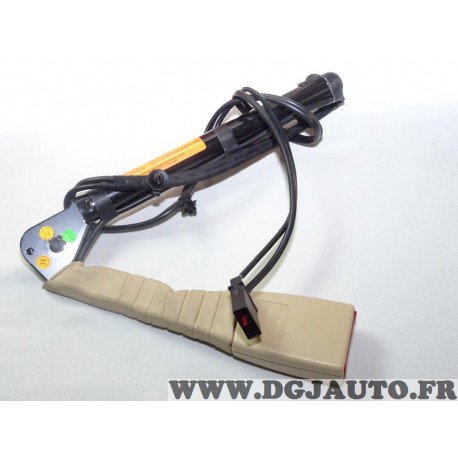 Bloc attache ceinture de sécurité avant gauche beige pretensionneur Fiat 184838850 pour alfa romeo 159 de 2005 à 2011 