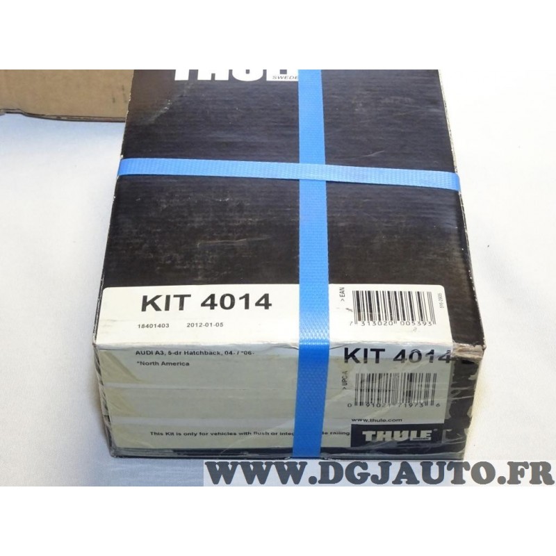 Kit Pieds Fixation Barre De Toit Thule Kit Pour Audi A