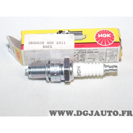 1 Bougie allumage NGK 2411 B8ES pour alfa romeo alfasud alfetta GTV BMW 700 jaguar XJ NSU TT porsche 356 