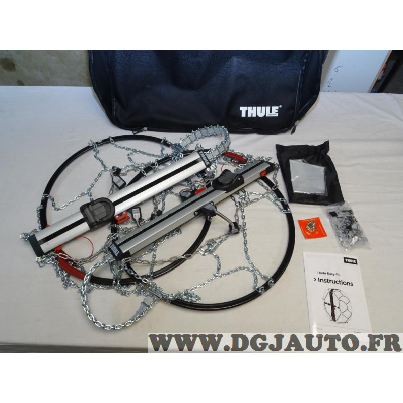 Paire chaines neige Thule Easy-fit CU9 100* (modele expo) pour roue jante  225/55/16 225/50/17 225/45/18 215/70/15 215/55/17 215/, buy it just for  63.25 on our shop DGJAUTO