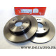 Paire de disque de frein arriere 260mm diametre plein TRW DF4837 pour honda civic 7 8 9 VII VIII IX ES ET FN FK FD FA FB FG 