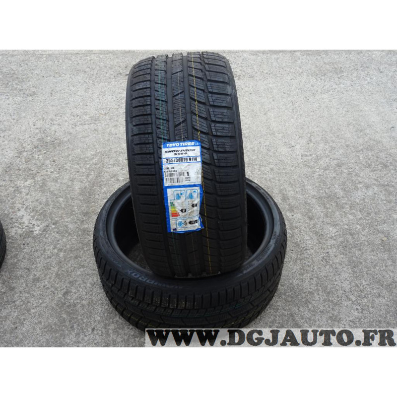 Lot 2 on DOT2916 our shop NEUF it 114.58 DOT3116, 19 255/30/19 buy for pneus Toyo snowprox 91W just DGJAUTO S954 30 255 XL
