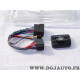 Interface commande au volant poste radio autoradio ISO Sofare 12235 pour peugeot 206 206+ 307 406 607 