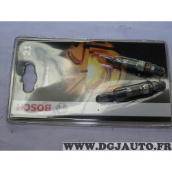 Blister 2 bougies de prechauffe duraterm Bosch N°21 0250201941 pour audi 80 90 100 seat cordoba ibiza terra toledo skoda felicia