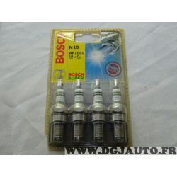 Blister de 4 bougies allumage WR7DCX pour hyundai H1 H100 excel lantra pony santa fe satellite scoupe sonata starex trajet isuzu