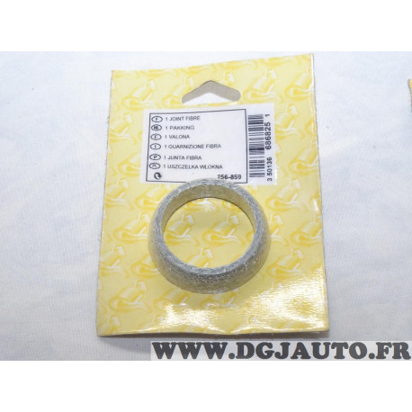 Joint bague fibres metallique tube tuyau echappement Bosal 256859 pour citroen BX C15 daewoo nexia fiat ritmo uno panda fiorino 