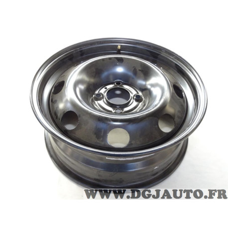 Jante tole acier 6x16 ET27 4x108 16" 16 pouces MWD MWD16003 pour peugeot 207 partir de 2006 