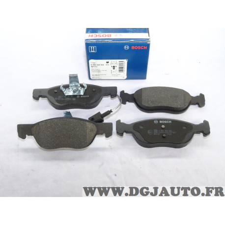 Jeu 4 plaquettes de frein avant montage teves Bosch BP173 0986424362 pour fiat brava bravo punto 2 II lancia delta 2 II 