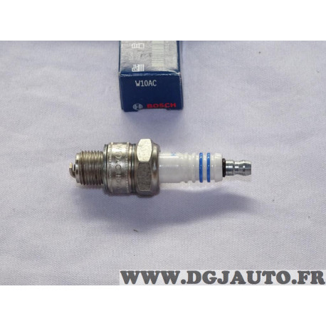 Bougie allumage tronconneuse debroussailleuse tondeuse Bosch W10AC 0241219543 pour kubota honda suzuki hitachi équivalent B4H 