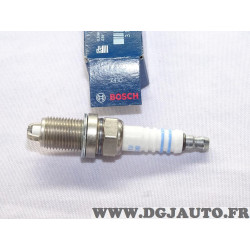 Lot 4 bougies allumage Bosch FR6LDC 0242240566 pour citroen xantia evasion XM fiat uno bravo marea lancia kappa Y ypsilon lybra 