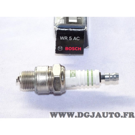 Bougie allumage moto scooter Bosch WR5AC 0242245517 pour aprilia amico gulliver rally scarabeo sonic SR benelli pepe honda MTX i