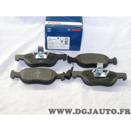 Jeu 4 plaquettes de frein avant montage ATE teves Bosch BP173 0986424362 pour fiat brava bravo punto 2 II lancia delta 2 II 