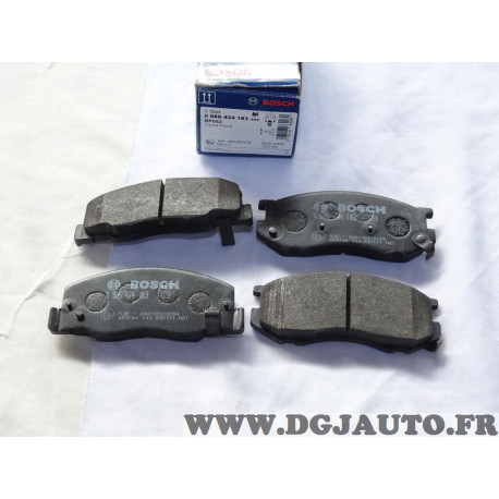 Jeu 4 plaquettes de frein avant montage akebono Bosch BP082 0986424183 pour toyota previa liteace modell F 