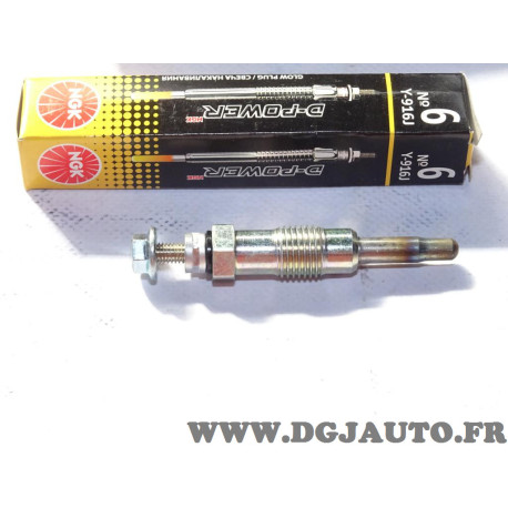 Lot de 2 bougies préchauffe NGK Y-916J 5906 pour mercedes 190 W201 classe C W202 E W124 G G460 MB100 MB120 MB140 sprinter W901 t